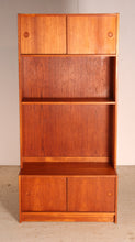 Load image into Gallery viewer, Danish Mid Century teak bookcase, circa 1960s
