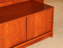 Load image into Gallery viewer, Danish Mid Century teak bookcase, circa 1960s
