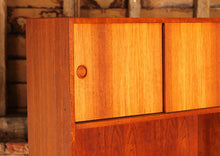 Load image into Gallery viewer, Danish Mid Century teak bookcase, circa 1960s
