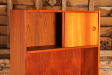 Load image into Gallery viewer, Danish Mid Century teak bookcase, circa 1960s
