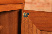 Load image into Gallery viewer, Mid Century Ercol Windsor solid elm sideboard on casters, circa 1960s
