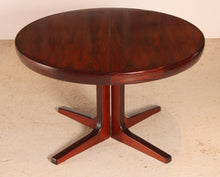 Load image into Gallery viewer, Danish Mid Century extending rosewood dining table, circa 1970s
