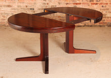 Load image into Gallery viewer, Danish Mid Century extending rosewood dining table, circa 1970s
