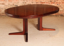 Load image into Gallery viewer, Danish Mid Century extending rosewood dining table, circa 1970s
