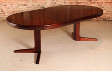Load image into Gallery viewer, Danish Mid Century extending rosewood dining table, circa 1970s
