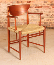 Load image into Gallery viewer, Danish Mid Century teak armchair model 317 By Peter Hvidt and Orla Molgard Nielsen For Soborg Mobler, circa 1950s
