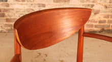 Load image into Gallery viewer, Danish Mid Century teak armchair model 317 By Peter Hvidt and Orla Molgard Nielsen For Soborg Mobler, circa 1950s
