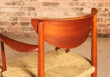 Load image into Gallery viewer, Danish Mid Century teak armchair model 317 By Peter Hvidt and Orla Molgard Nielsen For Soborg Mobler, circa 1950s

