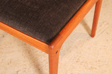 Load image into Gallery viewer, Set of 6 Danish Mid Century teak dining chairs by Erik Buch, circa 1960s
