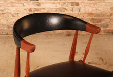 Load image into Gallery viewer, Set of 4 Danish Mid Century model BA113 teak dining chairs/armchairs designed by Johannes Andersen for BRDR Andersen, circa 1960s
