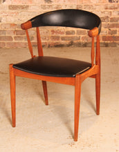 Load image into Gallery viewer, Set of 4 Danish Mid Century model BA113 teak dining chairs/armchairs designed by Johannes Andersen for BRDR Andersen, circa 1960s
