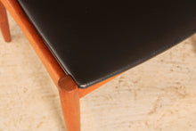 Load image into Gallery viewer, Set of 4 Danish Mid Century model BA113 teak dining chairs/armchairs designed by Johannes Andersen for BRDR Andersen, circa 1960s
