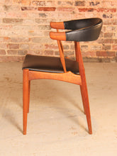 Load image into Gallery viewer, Set of 4 Danish Mid Century model BA113 teak dining chairs/armchairs designed by Johannes Andersen for BRDR Andersen, circa 1960s
