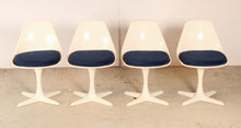 Load image into Gallery viewer, Mid Century Arkana tulip chairs by Maurice Burke, circa 1960s
