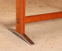 Load image into Gallery viewer, German Mid Century teak coffee table with cast aluminium legs, circa 1960s
