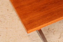 Load image into Gallery viewer, German Mid Century teak coffee table with cast aluminium legs, circa 1960s
