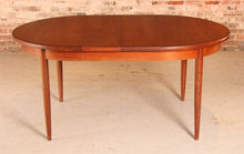 Load image into Gallery viewer, A mid century G Plan Fresco extending oval teak dining table, circa 1960s
