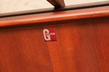 Load image into Gallery viewer, A mid century G Plan Fresco extending oval teak dining table, circa 1960s
