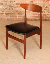 Load image into Gallery viewer, Set of 4 Mid Century teak dining chairs by Jentique, circa 1960s
