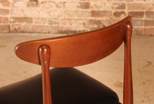 Load image into Gallery viewer, Set of 4 Mid Century teak dining chairs by Jentique, circa 1960s
