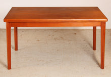 Load image into Gallery viewer, Danish Mid Century extending teak dining table, circa 1960s
