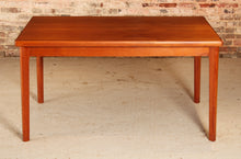 Load image into Gallery viewer, Danish Mid Century extending teak dining table, circa 1960s
