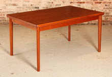 Load image into Gallery viewer, Danish Mid Century extending teak dining table, circa 1960s
