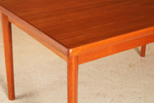 Load image into Gallery viewer, Danish Mid Century extending teak dining table, circa 1960s
