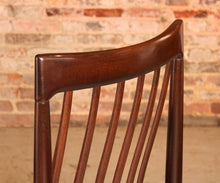 Load image into Gallery viewer, Set of 6 Danish Mid Century mahogany dining chairs by H.W. Klein for Bramin, circa 1960s
