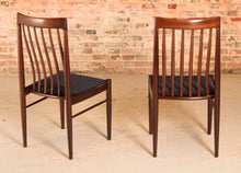 Load image into Gallery viewer, Set of 6 Danish Mid Century mahogany dining chairs by H.W. Klein for Bramin, circa 1960s
