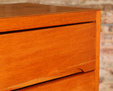 Load image into Gallery viewer, Mid Century birch chest of 6 drawers, circa 1960s
