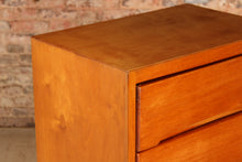 Load image into Gallery viewer, Mid Century birch chest of 6 drawers, circa 1960s
