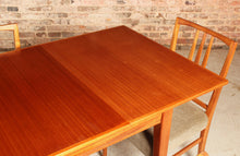 Load image into Gallery viewer, Mid Century mahogany dining table and set of 4 chairs by Gordon Russell, circa 1960s
