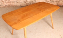 Load image into Gallery viewer, Mid Century Ercol Model 382 Plank dining table, circa 1960s
