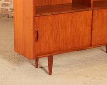 Load image into Gallery viewer, Mid Century teak bookcase, circa 1960s
