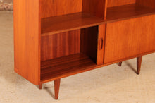 Load image into Gallery viewer, Mid Century teak bookcase, circa 1960s
