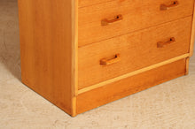Load image into Gallery viewer, Mid Century 'Brandon' oak chest of drawers by G-plan, circa 1960s.
