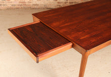 Load image into Gallery viewer, Danish Mid Century large extending rosewood dining table, circa 1960s
