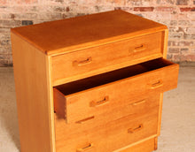 Load image into Gallery viewer, Mid Century G-plan Brandon oak chest of drawers, circa 1960s
