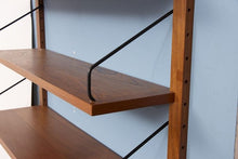 Load image into Gallery viewer, Danish Midcentury Royal System Wall Mounted Shelving Unit by Poul Cadovius c.1960
