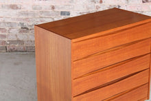 Load image into Gallery viewer, Midcentury Teak Chest of Drawers by Skeie &amp; Co Mobelfabrikk, Norway c.1960s
