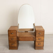 Load image into Gallery viewer, Art Deco Dresser with Large Mirror c.1930s
