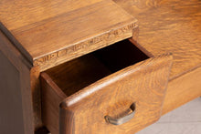 Load image into Gallery viewer, Art Deco Dresser with Large Mirror c.1930s
