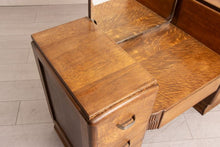 Load image into Gallery viewer, Art Deco Dresser with Large Mirror c.1930s
