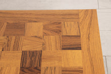 Load image into Gallery viewer, Danish Midcentury Chequered Rosewood Square Coffee Table by Poul Cadovius for Cado
