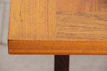 Load image into Gallery viewer, Danish Midcentury Chequered Rosewood Square Coffee Table by Poul Cadovius for Cado
