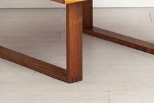 Load image into Gallery viewer, Danish Midcentury Chequered Rosewood Square Coffee Table by Poul Cadovius for France &amp; Sons c.1965
