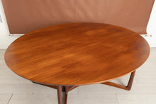 Load image into Gallery viewer, Danish Mid Century drop leaf dining table designed Peter Hvidt and Orla Mølgaard-Nielsen for France &amp; Søn, circa 1960s
