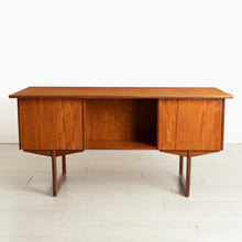 Load image into Gallery viewer, Danish Midcentury Executive Teak Desk by VI-MA Møbler c.1960s
