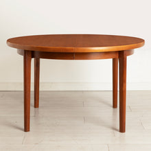 Load image into Gallery viewer, Danish Mid Century extending teak dining table by CJ Rosengaarden, circa 1960s
